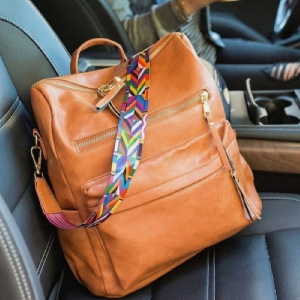 Hailee Convertable Bag - Camel